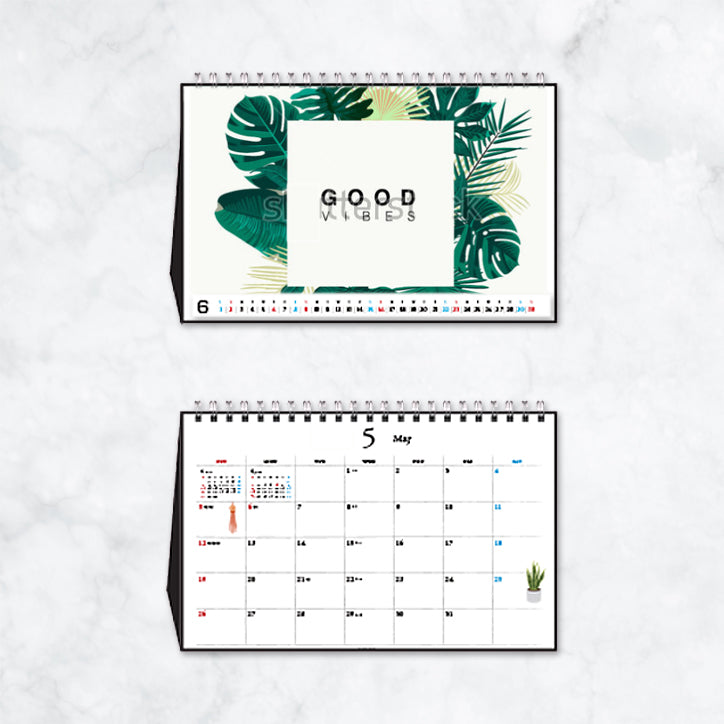 Custom Design Desktop Calendar 2020