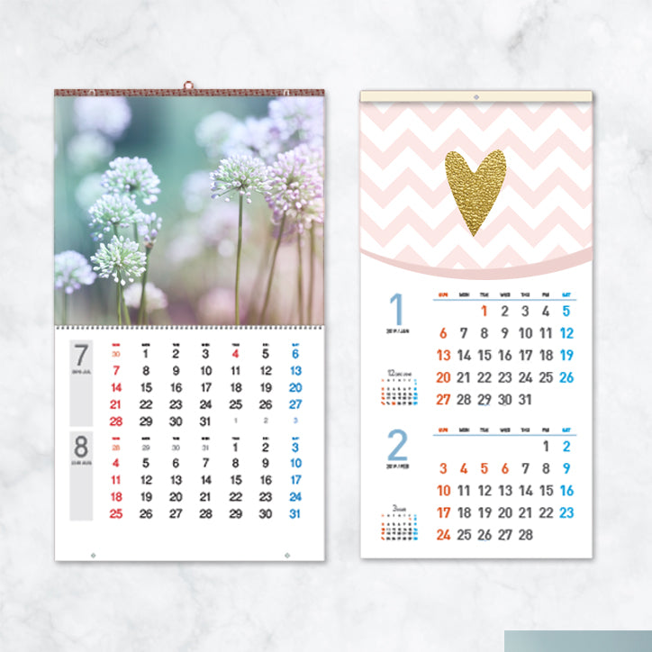 Custom Design Desktop Calendar 2020