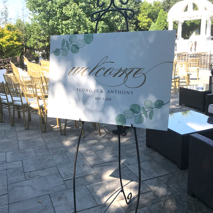 Wedding Sign Welcome Board Poster
